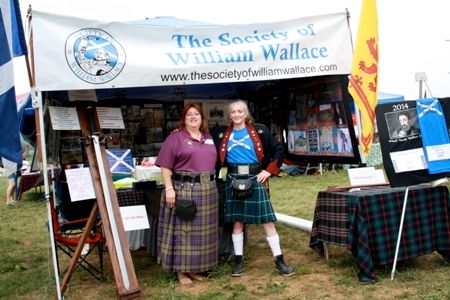 The Society of William Wallace tent