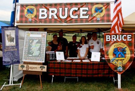 Clan Bruce tent