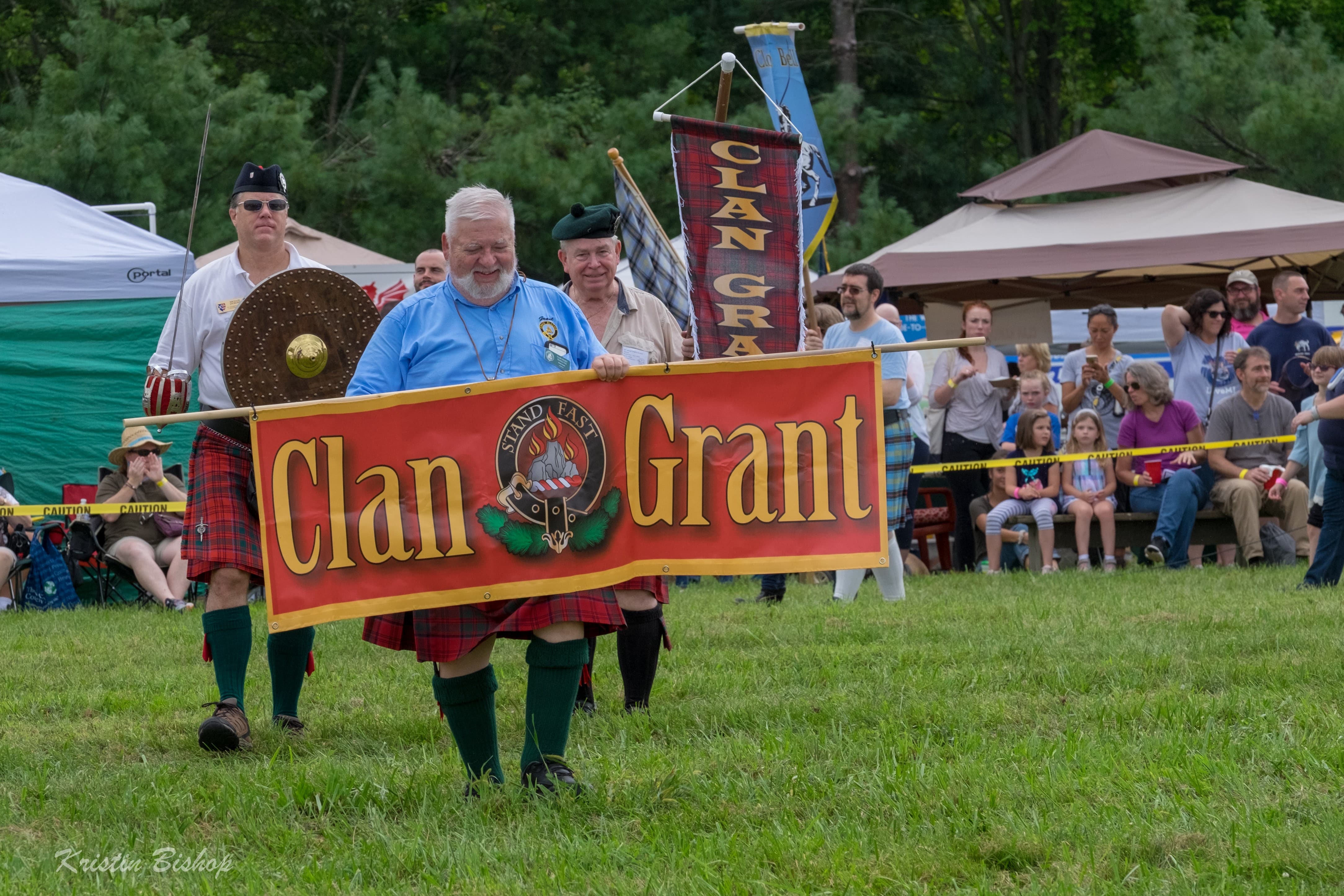 Clan Grant in the parade