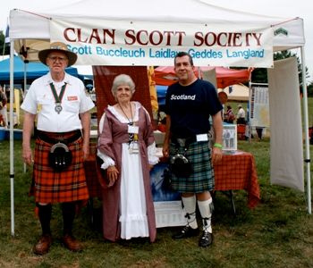 Clan Scott tent