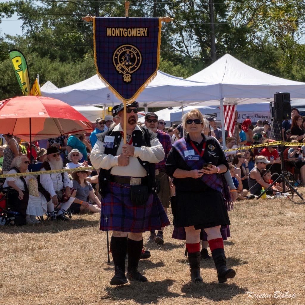 Clan Montgomery in the 2023 parade